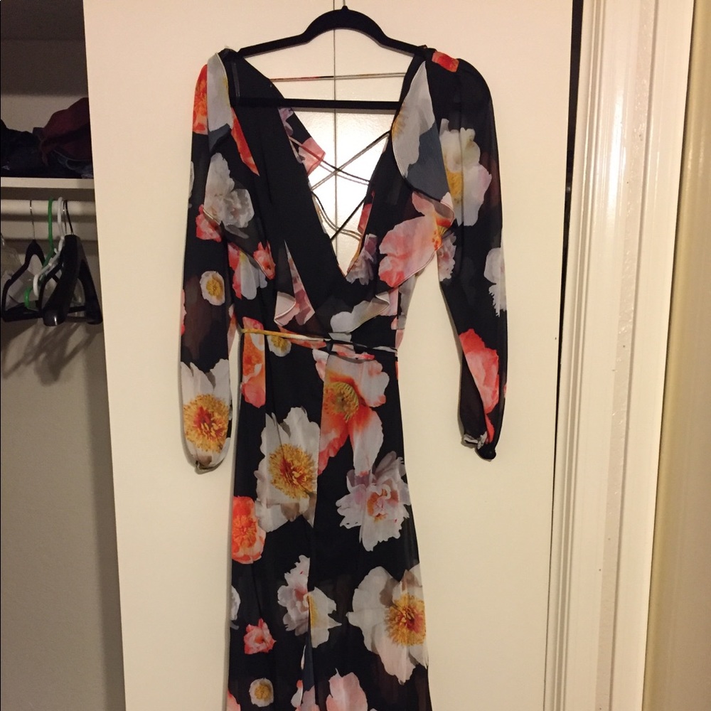 Gianni Bini maxi dress - wrap around